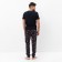 Pajama New Year's male KAFTAN "Chill Bro", black color, size 52