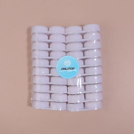 Contain for contact lenses "Abstraction", packing 20 pcs, white color-3