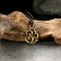 Amulet-trades "OM" No. 21, Metal