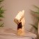 Souvenir "finger up" wood 12x6x25 cm