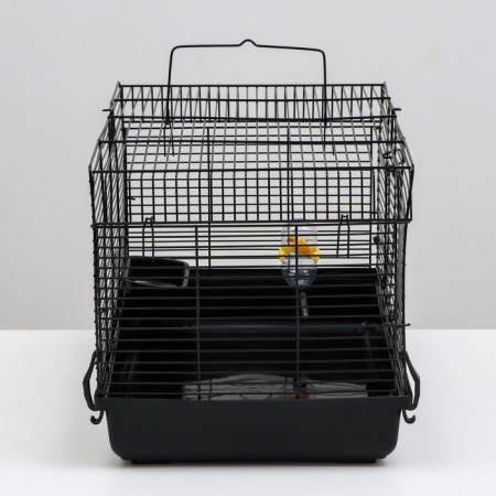 Cell for rodents "Pijon", 47 x 30 x 30 cm, black-2