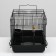 Cell for rodents "Pijon", 47 x 30 x 30 cm, black