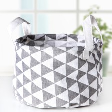 Storage basket with handles 