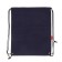 A bag for shoes 440 x 365 mm, Erich Krause, density 300D, with a reflective strip, dots in blue, blue