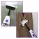 Steam mop KitFort KT-1050, 1500 W, 350 ml, cord 4.9 m, white-violet