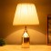 Table lamp "Jeannet" 1x40W E27+LED backlight gold 24x24x41.5cm