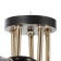 Roni chandelier 5he27 40w Black 62x62x23cm Bayerlux