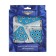 Cartage pedals, anti -excaning, set 3 pcs, blue