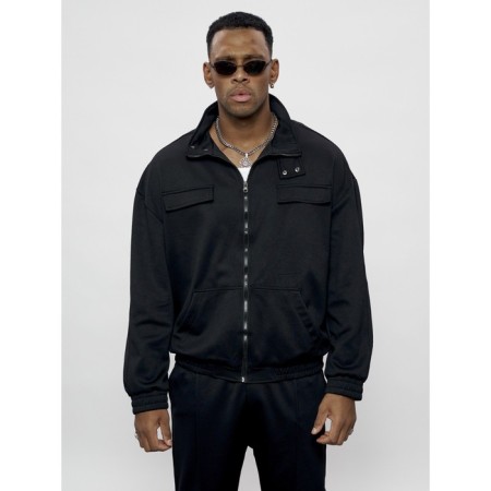 Sports suit men's, size 56, black color-17