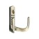 Furniture tundra hook TKD011, two -rod, bronze