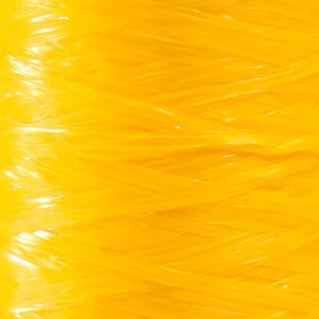 Gingerbread for manual knitting 100% polypropylene 200m/50g. (38-yellow)-2
