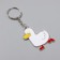 Metal key "White Duck" 4.5x4 cm