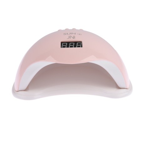Jessnail Sun 5 BL, UV/LED, 48 W, 24 diodes, Timer 10/30/60 sec, pink, pink-13