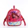 Baby backpack on lightning, pink color