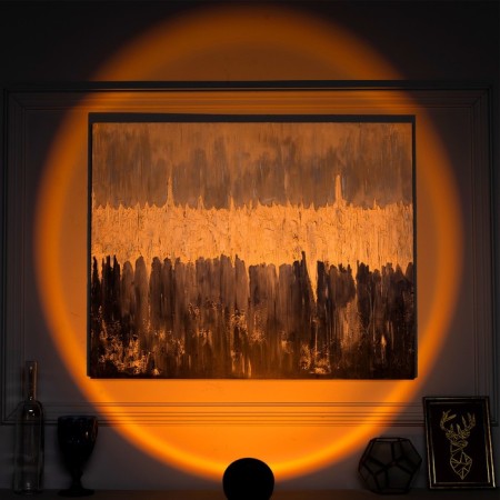 Light device "Sunset", 5 cartridges, glow warm white, 5 in-4