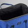 Bag-rug 2 in 1 on wheels 18 ", lightning department, external pocket, blue color