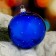 New Year's ball "Morozko" 9.5 cm mix