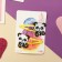 Invisibility for hair "Princess" (set 2 pcs) Panda, 5.5 cm, yellow