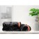 Tainted tange Arya Home Dinis, 550 gr, size 50x90 cm, black color
