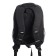 School backpack, 39 x 26 x 19 cm, Grizzly, ergonomic back, laptop department, black