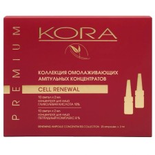 A set of ampoule concentrates to the 