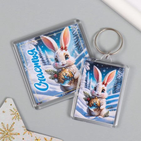 Set "Stos" (keychain 3.5x5 cm, magnet 5.7x5.7 cm)-1