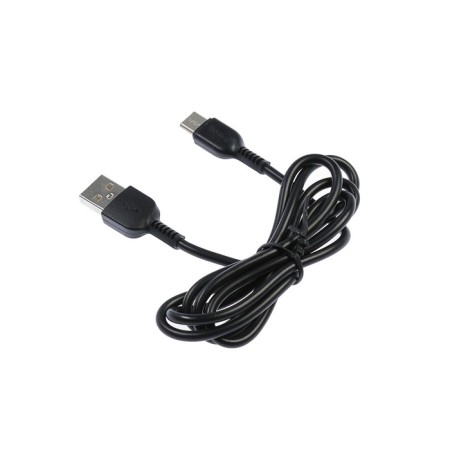 Cable Hoco X13, Type -C - USB, 3 A, 1 m, PVC braid, black-2
