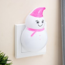 Night Snowman LED 3x7x10cm Risalux