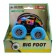 Friction Funky Toys Flooding Machine, with print and blue wheels, 4x4