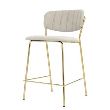 Semi -barl chair Eirill, 555 × 475 × 900 mm, Shenill, color gray