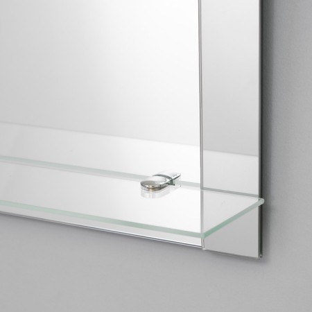 Lime mirror, wall, with a shelf, 39 × 58 cm-1