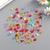 Buttons plastic for creativity 2 punctures "colored buttons" set of 100 pcs 0.6x0.6 cm
