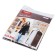 Hausmann clothing cover, with PVC wall and pens 60x100 cm, brown