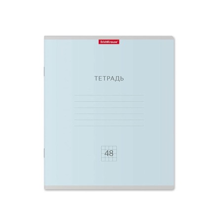 Notebook of 48 sheets in the Erichkrause Pastel Classic Cage, cover Cardon Cover, Belic Offset 100%, Mix-9
