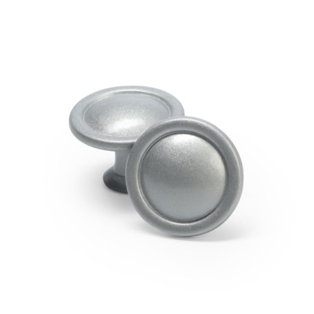 Handle button tundra RK118SN, d = 30 mm, matte nickel