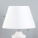 Lunet table lamp E27 40W white 28x28x45 cm Risalux