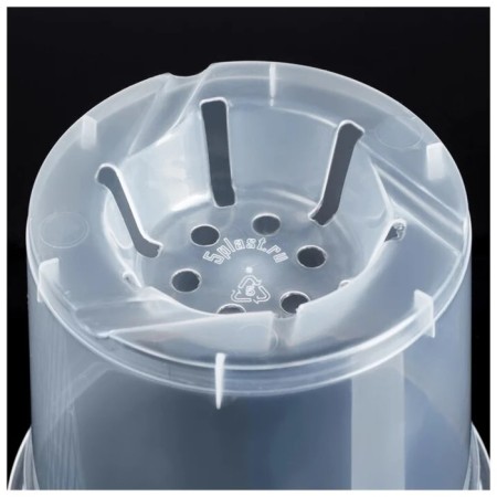 Plastic pot "Orchid", D = 15, natural-4