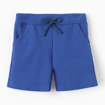 Children's shorts, blue color, height 122