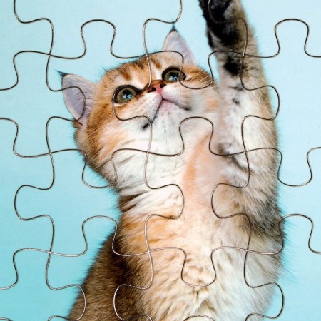 Puzzle series Fantasy "Kitik", 24 details, size - 28 × 18.5 cm-2