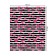 The tablecloth “Hearts and strips”, rectangular, Saten, size 145x180 cm