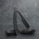 Dangerous razor, shavett, without blades, 13.3 × 21 × 2.8 cm, steel, black color