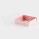 Confectionery packaging, Makarun box with PVC lid, “for you”, 12 x 12 x 3 cm