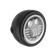 Motorcycle headlight, 14 × 16 cm, 12 V, 30 watts, 2160 lm, wire 15 cm, white-yellow light