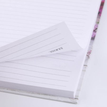 Diary in the solid cover "Flowers" A5, 80 sheets-3