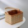 Basket for storage of the shares Nature, 19 × 14 × 12, bamboo