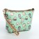 Lightning cosmetic bag, brown color
