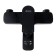ACCOONA A63207F bath mixer, single -leaf, pour 158 mm, shower set, black