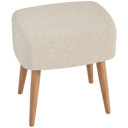 Bangage "Polly", 440 × 340 × 450 mm, Shenill fabric, beige color-1