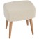 Bangage "Polly", 440 × 340 × 450 mm, Shenill fabric, beige color