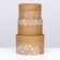 A set of hats 3 in 1, "Present", 16 x 10.14 x 9.13 x 8.5 cm